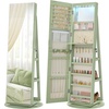 Laurel Green + Cream White
