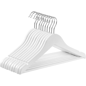 SONGMICS Baby Hangers 10 Pack, Kids Wooden Hangers for Children’s Clothes