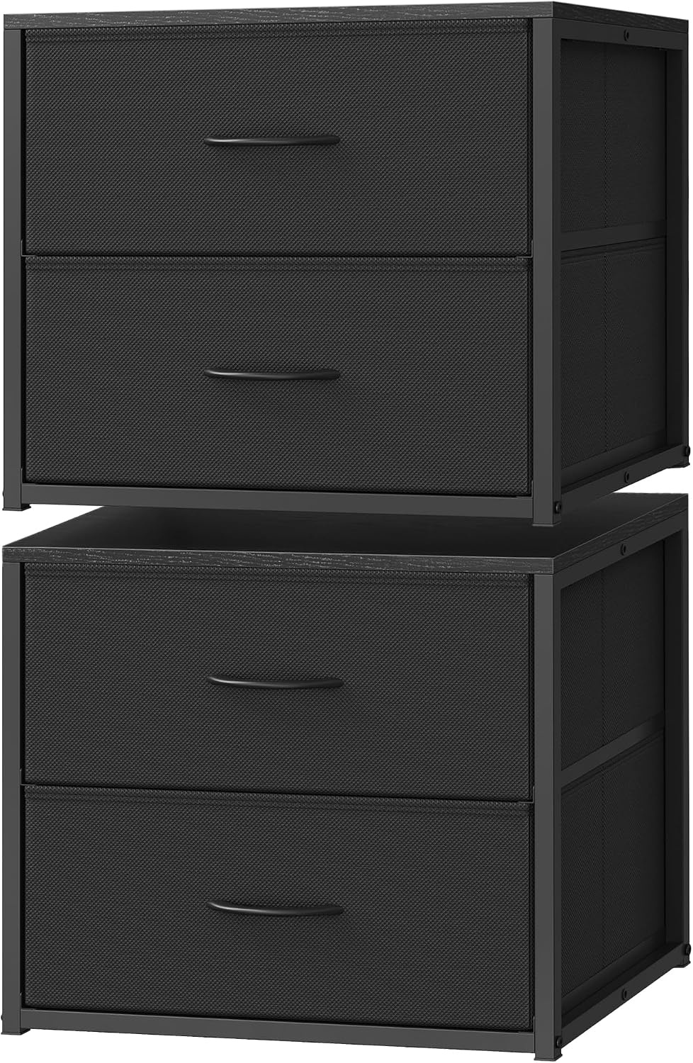 image:imageSONGMICS Closet Organizers and Storage Stackable Storage DrawersInk Black