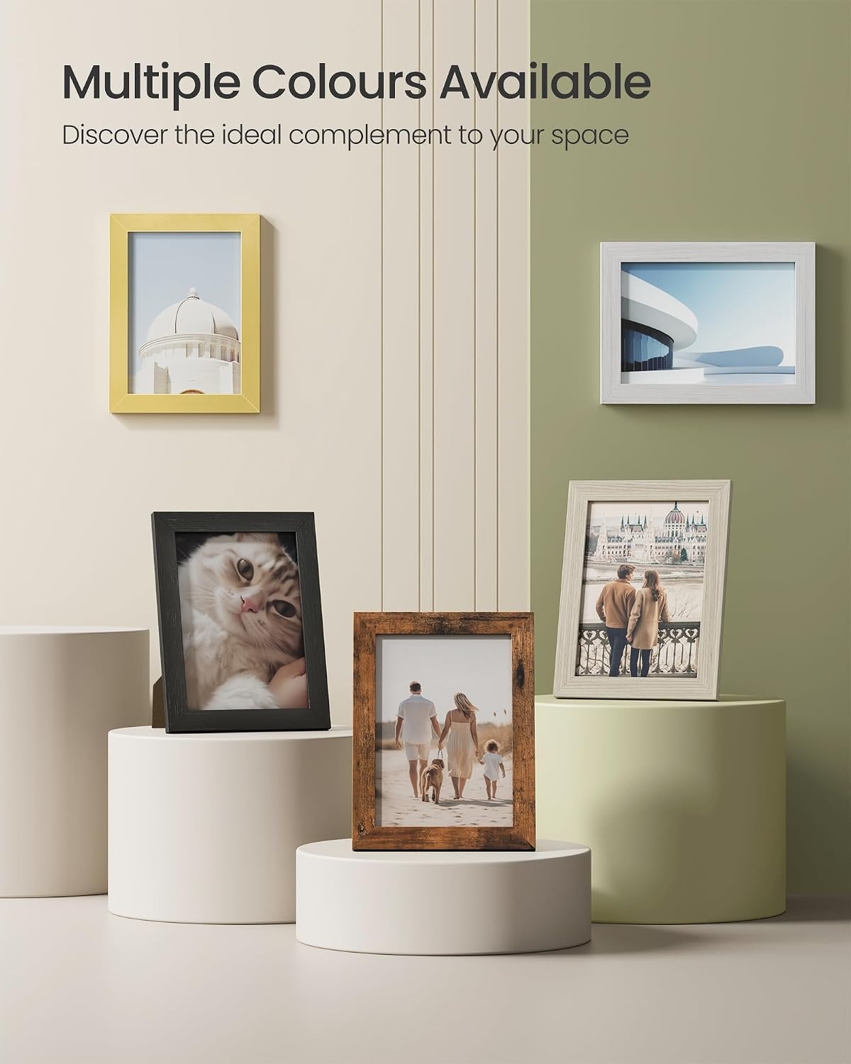 image:imageSONGMICS 10Piece Picture Frame Set Photo Frame CollageRustic Brown