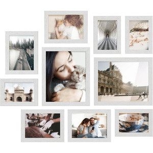 SONGMICS 10-Piece Picture Frame Set, Photo Frame Collage(White)