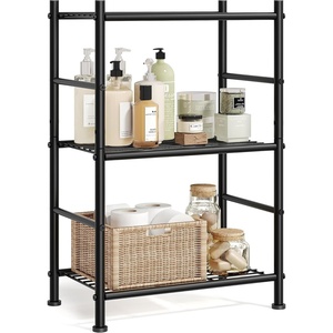 SONGMICS 3-Tier Storage Shelf, Steel Wire Organizer Rack(3-Tier)