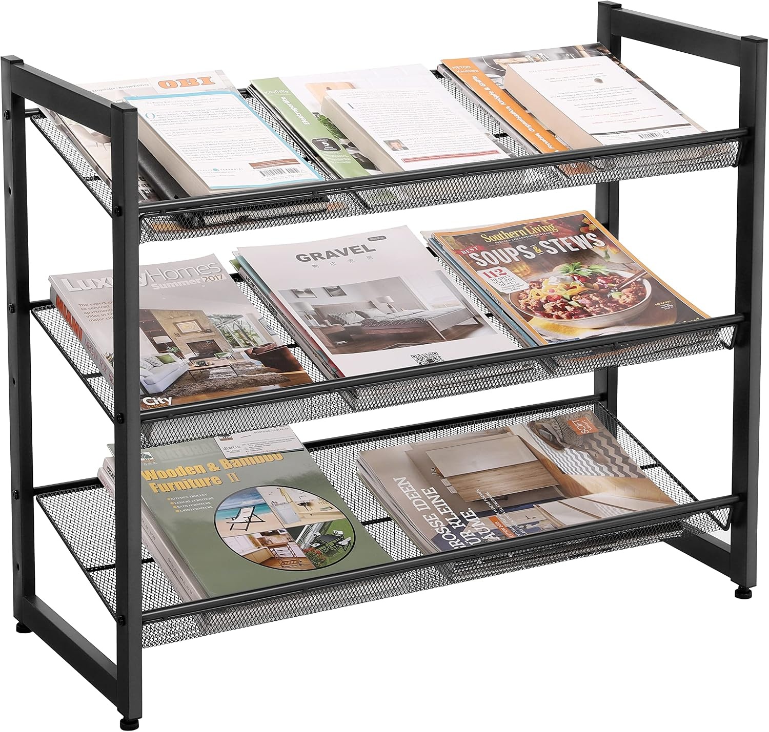 image:imageSONGMICS Metal Shoe Rack 10Tier Shoe Organizer Holds 5060 PairsInk Black