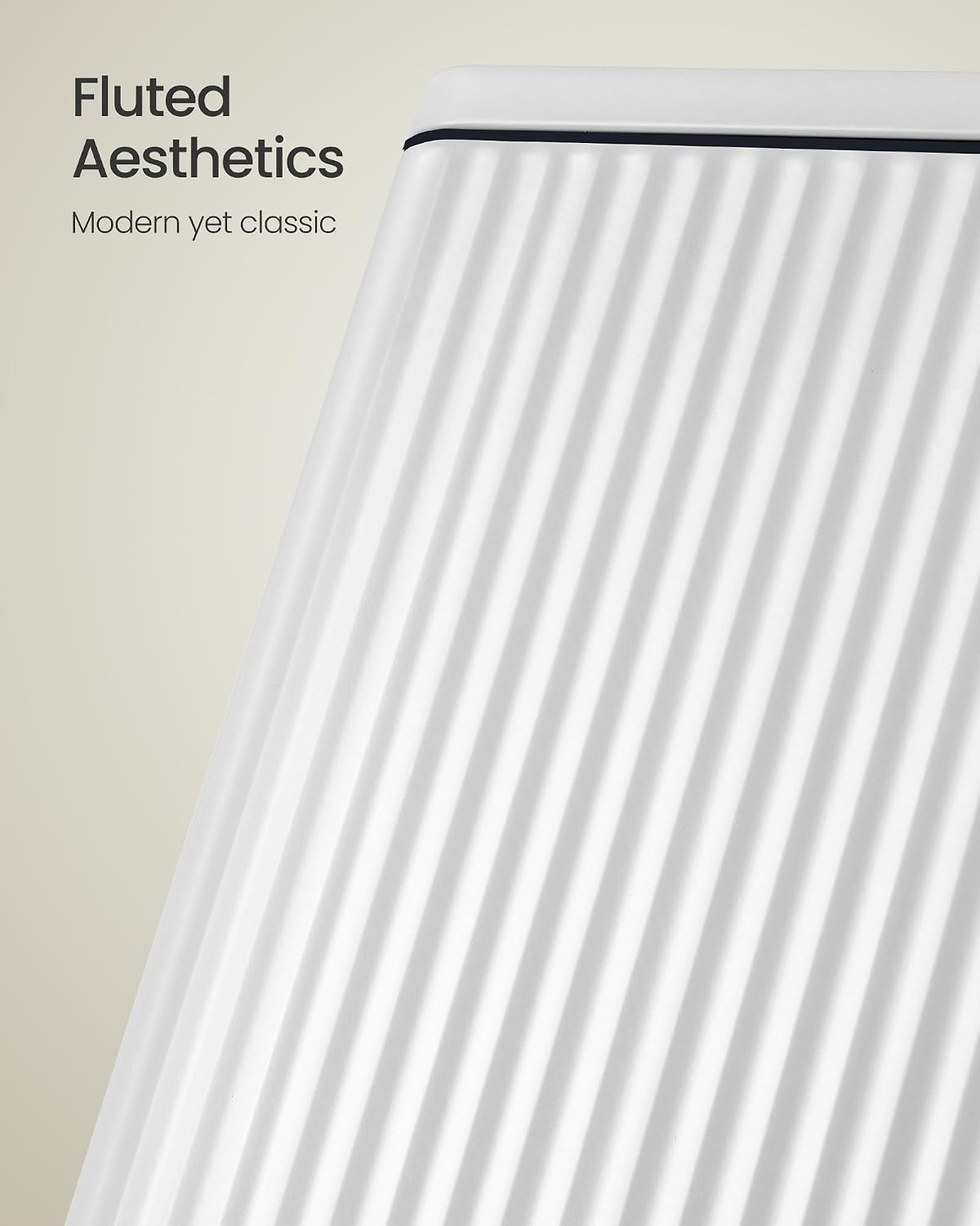 image:imageSONGMICS Trash Can 8 Gallon 30 L Stainless Steel with Lid PedalCloud White