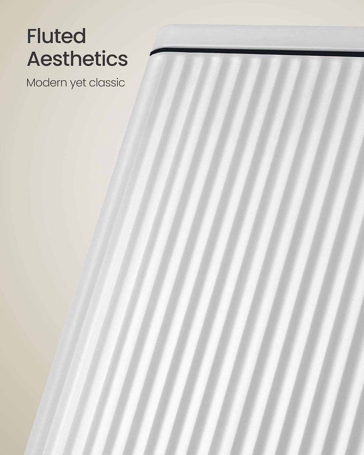 image:imageSONGMICS Trash Can 8 Gallon 30 L Stainless Steel with Lid PedalCloud White